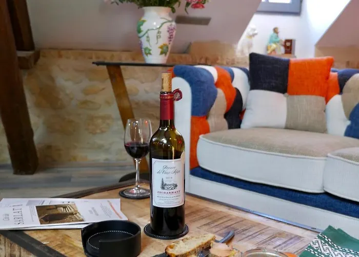 In Sarlat Luxury Rentals, Medieval Center - Loft Stella Matutina -2P-Ascenseur-Climatisation